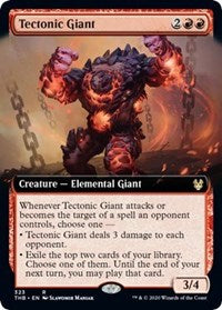 Tectonic Giant (Extended Art) [Theros Beyond Death] | Rook's Games and More
