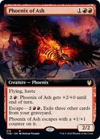 Phoenix of Ash (Extended Art) [Theros Beyond Death] | Rook's Games and More