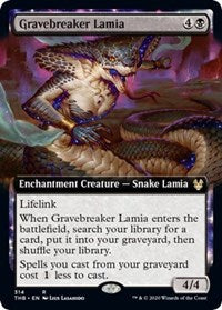 Gravebreaker Lamia (Extended Art) [Theros Beyond Death] | Rook's Games and More