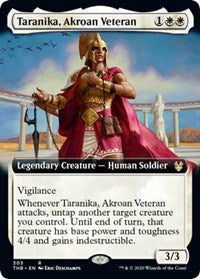 Taranika, Akroan Veteran (Extended Art) [Theros Beyond Death] | Rook's Games and More