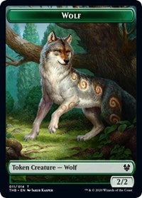Wolf Token [Theros Beyond Death] | Rook's Games and More