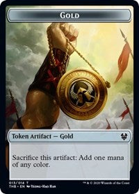 Gold Token [Theros Beyond Death] | Rook's Games and More