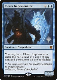 Clever Impersonator [Promo Pack: Theros Beyond Death] | Rook's Games and More