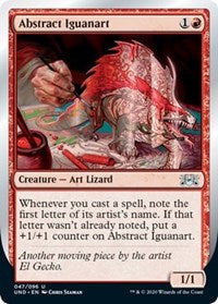 Abstract Iguanart [Unsanctioned] | Rook's Games and More