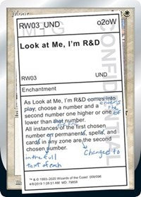 Look at Me, I'm R&D [Unsanctioned] | Rook's Games and More