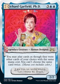 Richard Garfield, Ph.D. [Unsanctioned] | Rook's Games and More