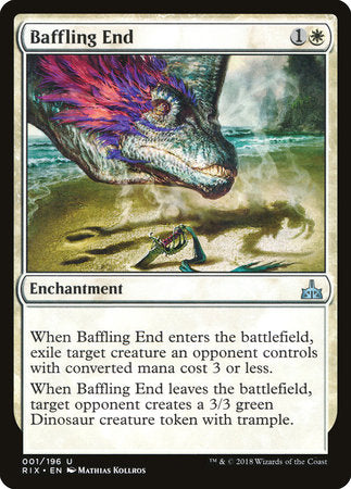 Baffling End [Rivals of Ixalan] | Rook's Games and More