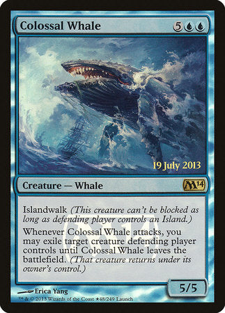 Colossal Whale [Magic 2014 Promos] | Rook's Games and More