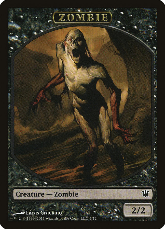 Zombie (7/12) [Innistrad Tokens] | Rook's Games and More