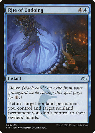 Rite of Undoing [Fate Reforged] | Rook's Games and More