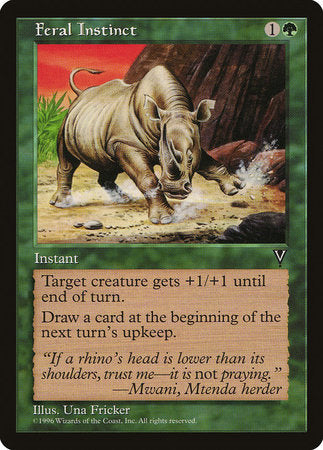 Feral Instinct [Visions] | Rook's Games and More