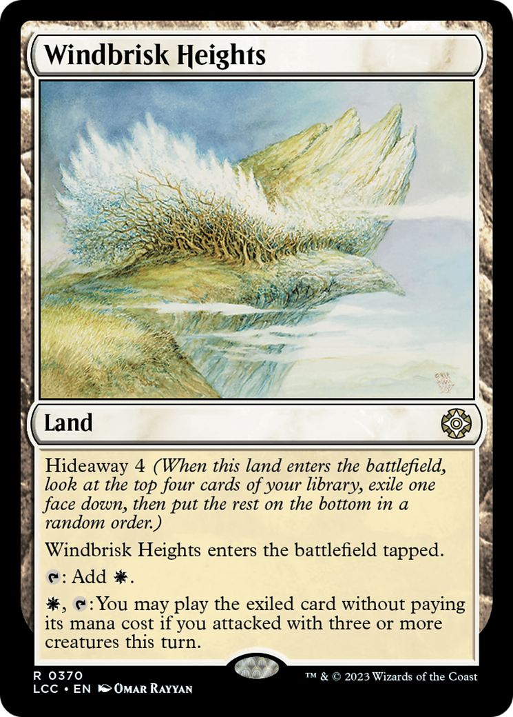 Windbrisk Heights [The Lost Caverns of Ixalan Commander] | Rook's Games and More