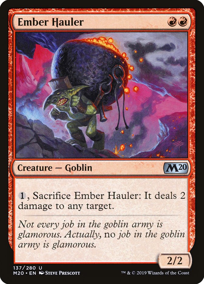 Ember Hauler [Core Set 2020] | Rook's Games and More