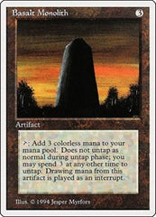 Basalt Monolith [Summer Magic / Edgar] | Rook's Games and More