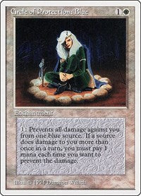 Circle of Protection: Blue [Summer Magic / Edgar] | Rook's Games and More