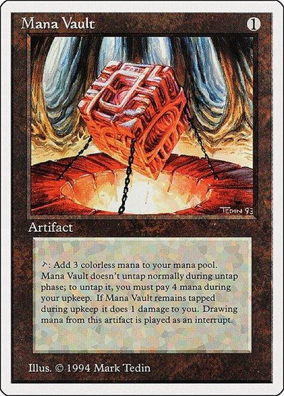Mana Vault [Summer Magic / Edgar] | Rook's Games and More