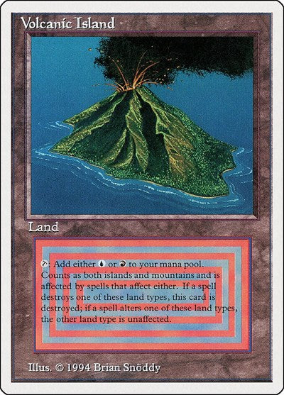Volcanic Island [Summer Magic / Edgar] | Rook's Games and More