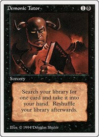 Demonic Tutor [Summer Magic / Edgar] | Rook's Games and More