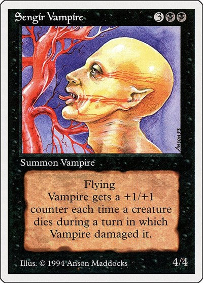 Sengir Vampire [Summer Magic / Edgar] | Rook's Games and More