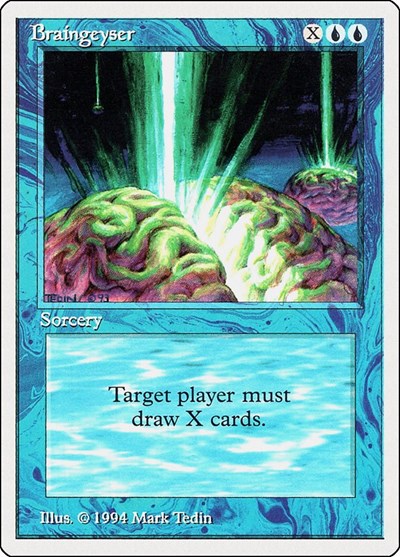 Braingeyser [Summer Magic / Edgar] | Rook's Games and More