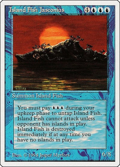 Island Fish Jasconius [Summer Magic / Edgar] | Rook's Games and More