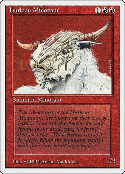 Hurloon Minotaur [Summer Magic / Edgar] | Rook's Games and More