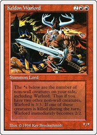 Keldon Warlord [Summer Magic / Edgar] | Rook's Games and More