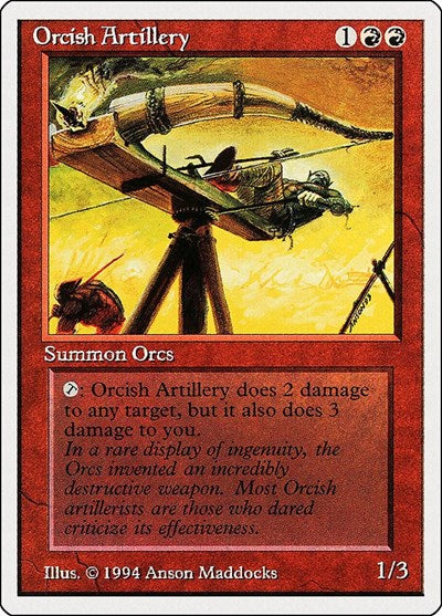 Orcish Artillery [Summer Magic / Edgar] | Rook's Games and More