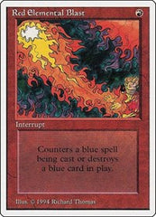 Red Elemental Blast [Summer Magic / Edgar] | Rook's Games and More