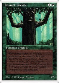 Ironroot Treefolk [Summer Magic / Edgar] | Rook's Games and More