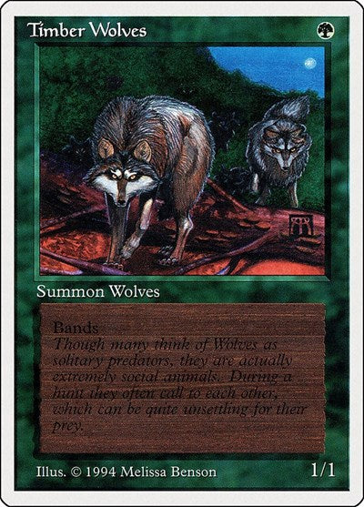 Timber Wolves [Summer Magic / Edgar] | Rook's Games and More