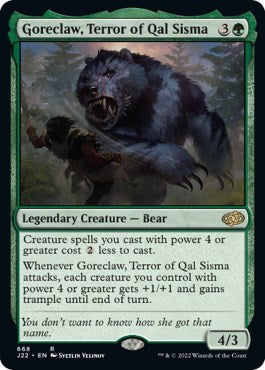 Goreclaw, Terror of Qal Sisma [Jumpstart 2022] | Rook's Games and More