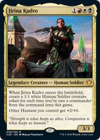 Jirina Kudro (Commander 2020) [Oversize Cards] | Rook's Games and More