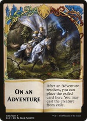 On An Adventure // Spirit Double-sided Token (Challenger 2020) [Unique and Miscellaneous Promos] | Rook's Games and More