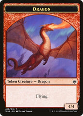 Dragon // Spirit Double-sided Token (Challenger 2020) [Unique and Miscellaneous Promos] | Rook's Games and More