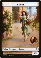 Human Double-sided Token (Challenger 2020) [Unique and Miscellaneous Promos] | Rook's Games and More