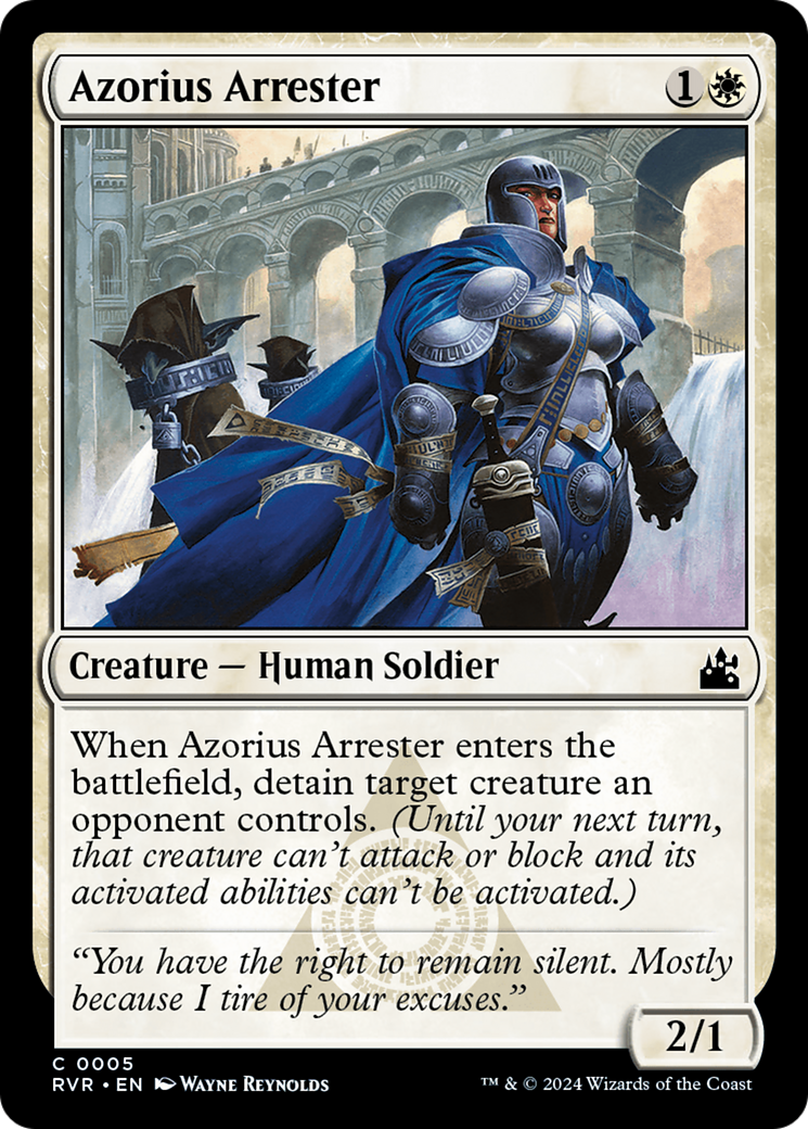 Azorius Arrester [Ravnica Remastered] | Rook's Games and More