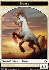 Horse // Zombie Double-sided Token [Hour of Devastation Tokens] | Rook's Games and More