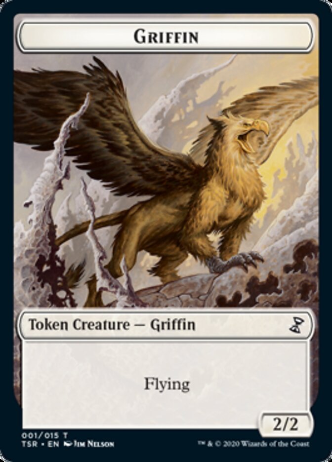 Griffin Token [Time Spiral Remastered Tokens] | Rook's Games and More