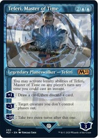 Teferi, Master of Time (Showcase) (290) [Core Set 2021] | Rook's Games and More