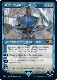 Teferi, Master of Time (Showcase) (291) [Core Set 2021] | Rook's Games and More