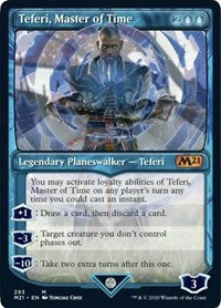 Teferi, Master of Time (Showcase) (293) [Core Set 2021] | Rook's Games and More