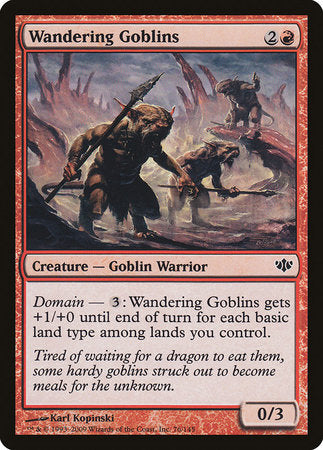 Wandering Goblins [Conflux] | Rook's Games and More