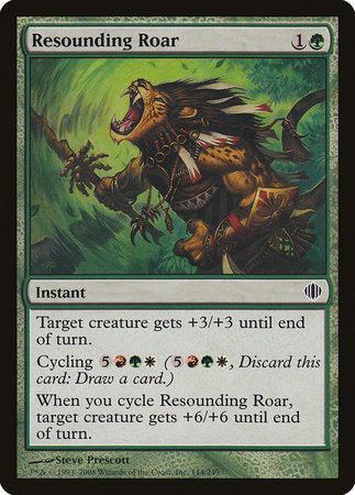 Resounding Roar [Shards of Alara] | Rook's Games and More