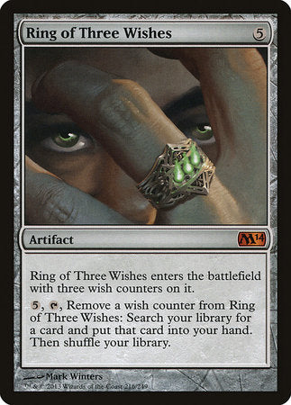 Ring of Three Wishes [Magic 2014] | Rook's Games and More