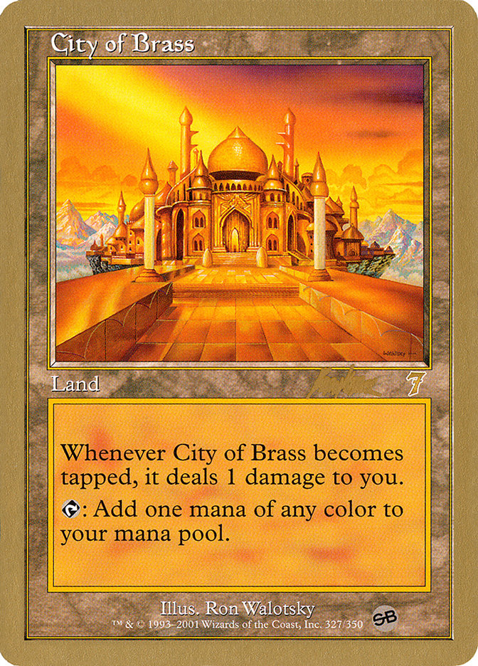 City of Brass (Brian Kibler) (SB) [World Championship Decks 2002] | Rook's Games and More