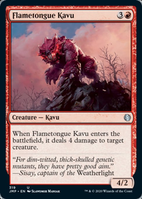 Flametongue Kavu [Jumpstart] | Rook's Games and More