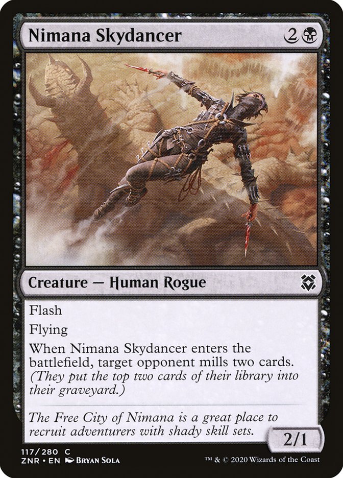 Nimana Skydancer [Zendikar Rising] | Rook's Games and More