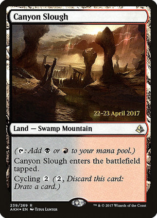 Canyon Slough [Amonkhet Promos] | Rook's Games and More