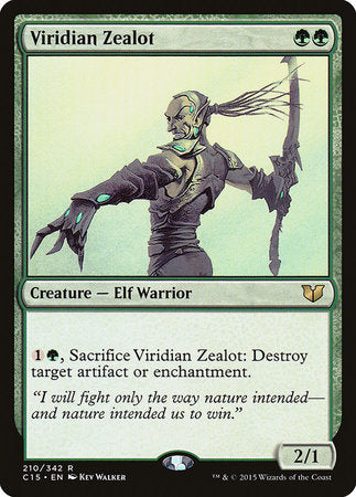 Viridian Zealot [Commander 2015] | Rook's Games and More